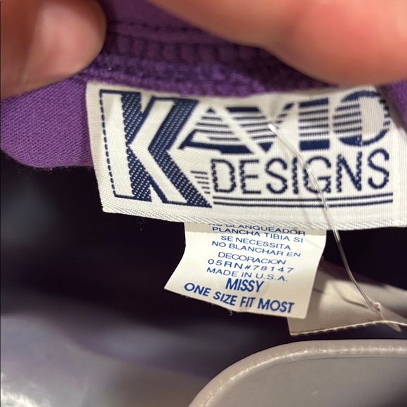 Kavio Purple Short Sleeve Tee - Picture 2 of 5